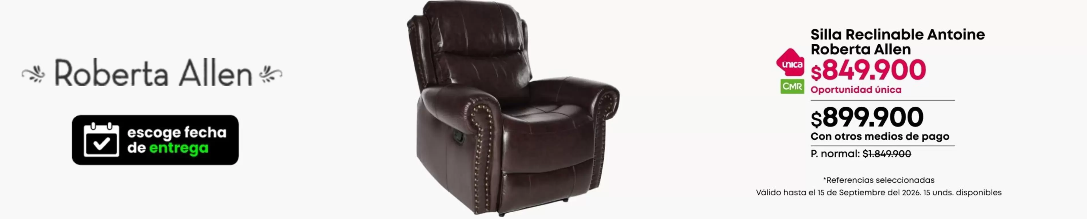 Unica - Silla Reclinable Antoine