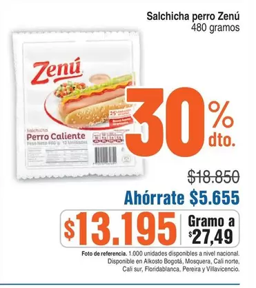 Zenú - Salchicha perro