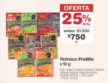Frutiño - Refresco