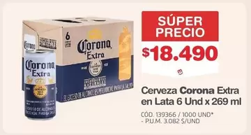 Corona - Cerveza Extra