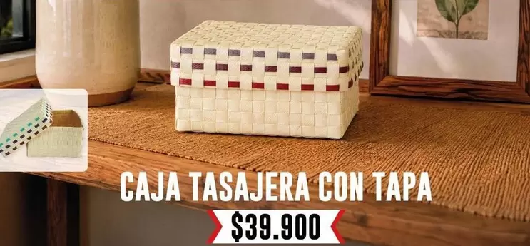 CAJA TASAJERA CON TAPA
