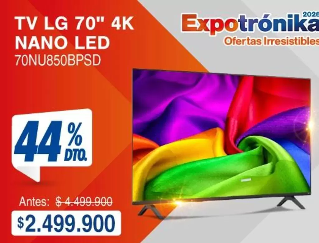LG - TV 70" 4K NANO LED 70NU850BPSD