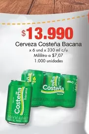 Costeña - Cerveza Bacana
