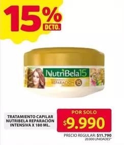 NutriBela - Tratamiento Capilar Reparación Intensiva