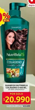 NutriBela - Shampoo Colágeno Control Caída