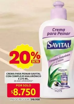 Savital - Crema para Peinar