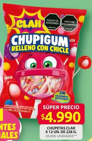 CHUPIGUM RELLENO CON CHICLE