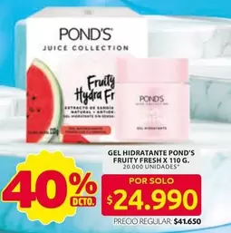 Pond's - GEL HIDRATANTE