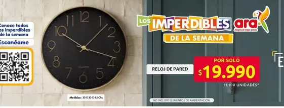 Reloj de Pared