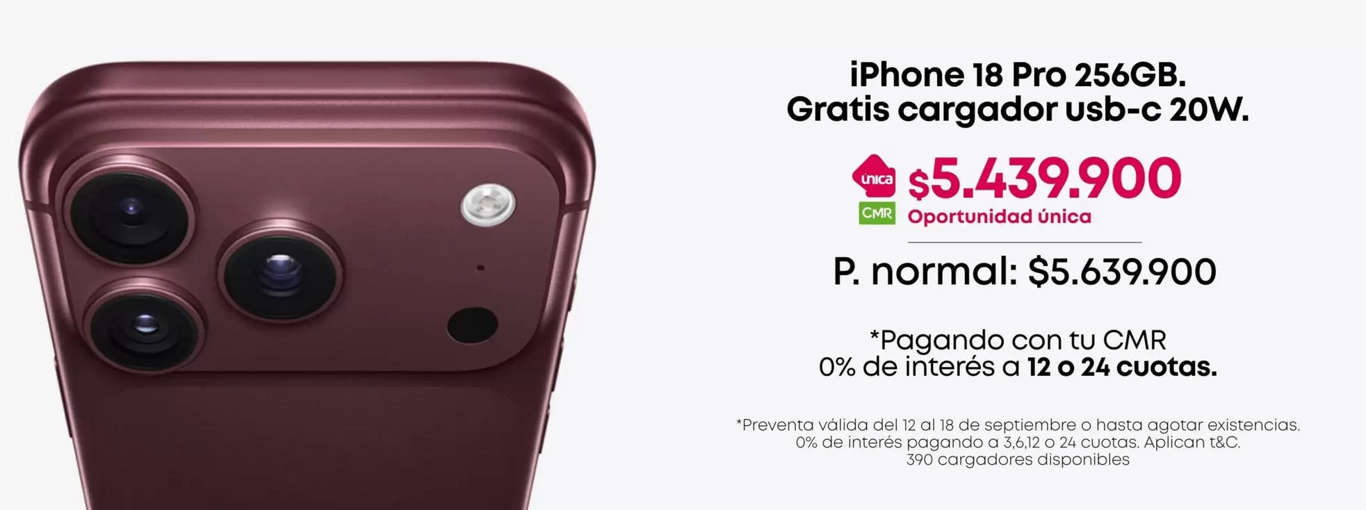 iPhone 18 Pro 256GB