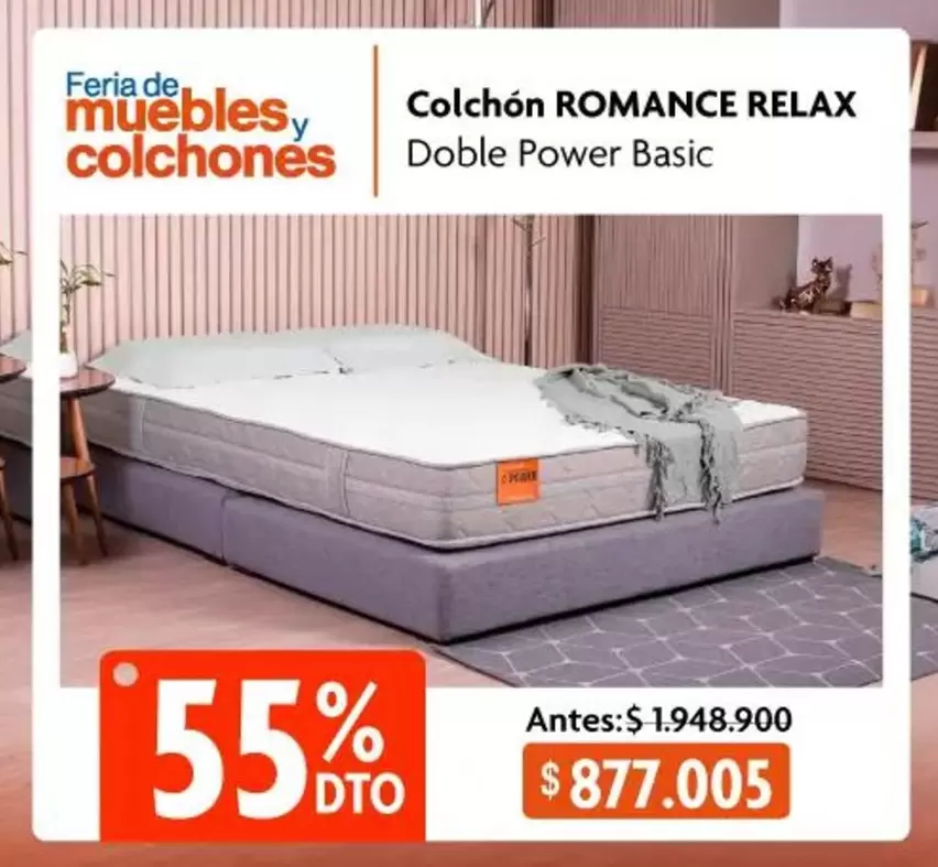Romance Relax - Colchón ROMANCE RELAX Doble Power Basic