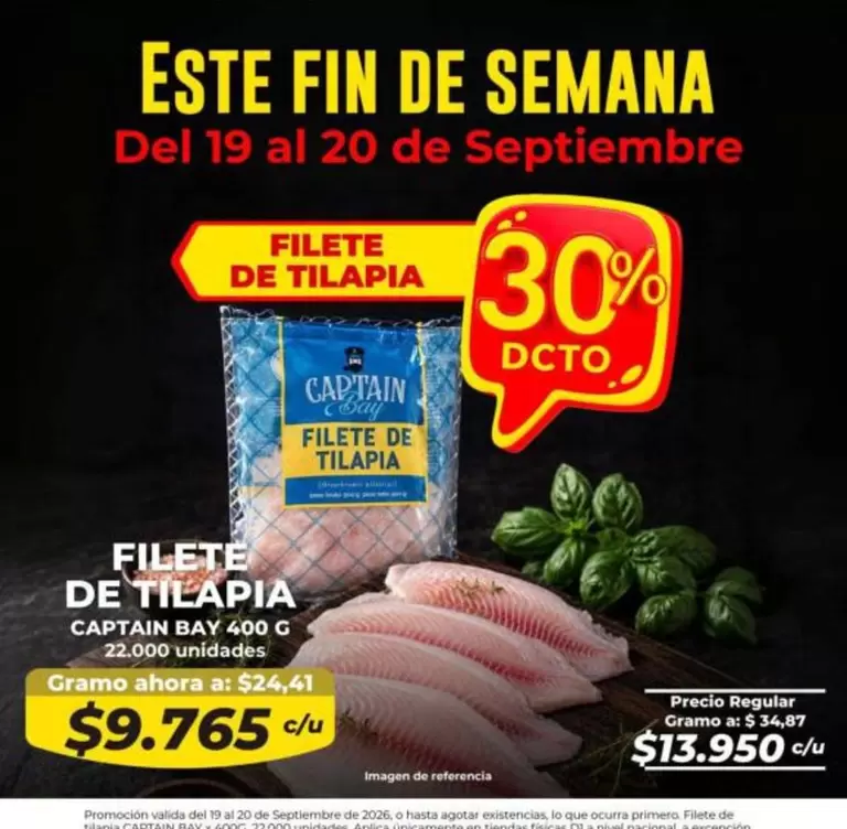 Nacional - FILETE DE TILAPIA