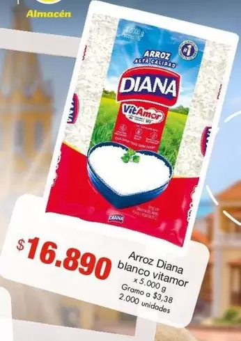 Diana - Arroz blanco vitarmor