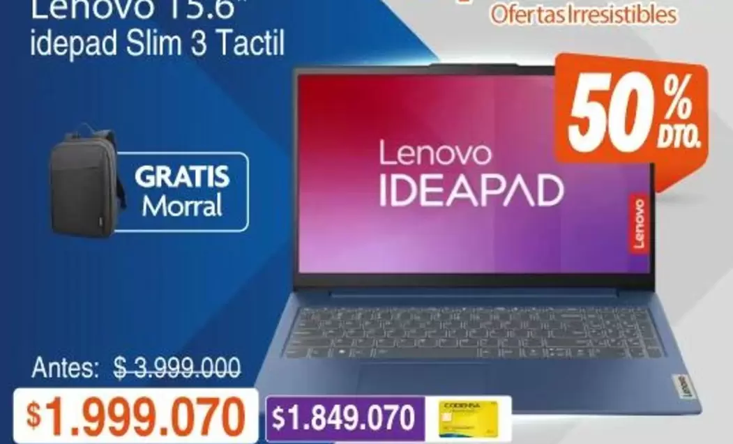 Lenovo - Ideapad Slim 3 Tactil