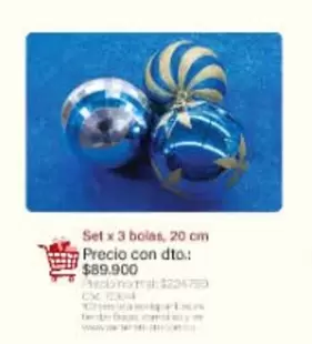 Set x 3 bolas