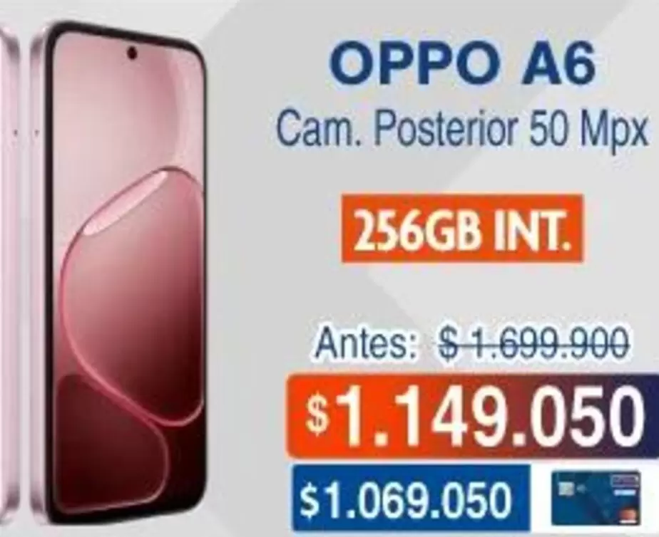 A6 Cam. Posterior 50 Mpx 256GB INT.