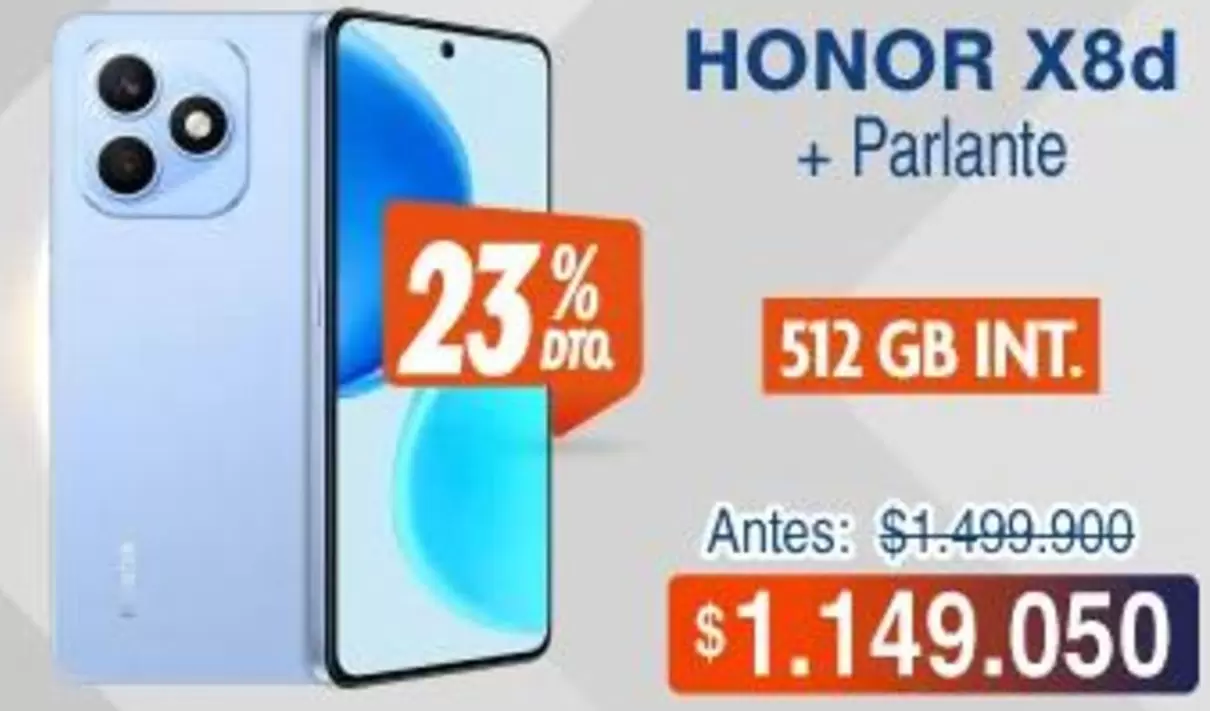 Honor - HONOR X8d + Parlante