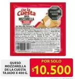 Cuesta - MOZZARELLA TAJADO