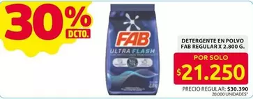 Fab - DETERGENTE EN POLVO