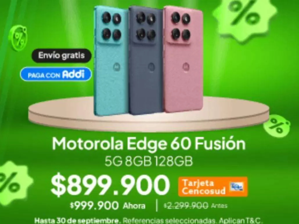Motorola - Edge 60 Fusión 5G 8GB 128GB