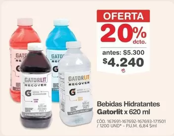 Bebidas Hidratantes