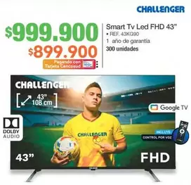 Challenger - Smart Tv Led FHD 43"