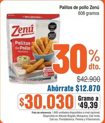Nacional - Palitos de pollo