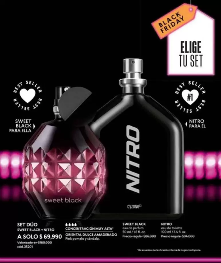 Ésika - Sweet Black + Nitro