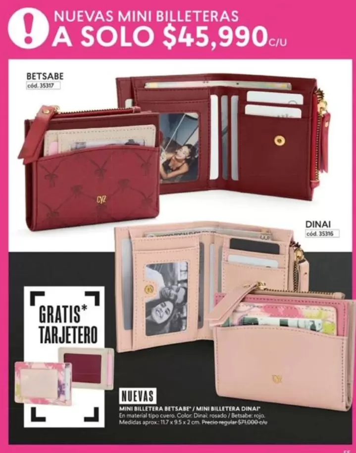 NUEVAS MINI BILLETERAS