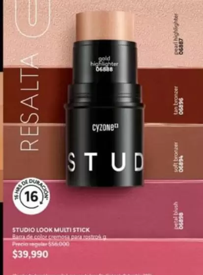 Gold - STUDIO LOOK MULTI STICK