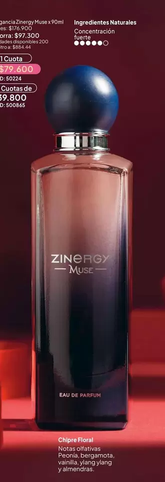 Zinergy Muse Eau de Parfum