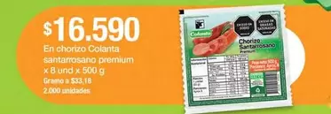 Colanta - En Chorizo Premium