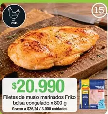 Friko - Filetes De Muslo Marinados