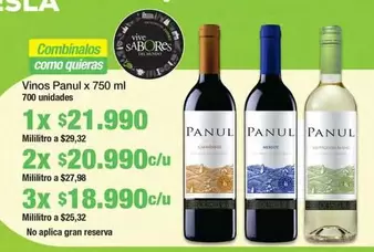 Panul - Vinos