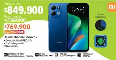 Xiaomi - Celular Redmi 17
