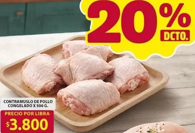 Libra - CONTRAMUSLO DE POLLO CONGELADO