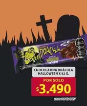 Drácula - CHOCOLATINA DRACULA HALLOWEEN