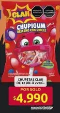 Chupigum Relleno con Chicle