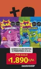 Gomas Clak Ositos o Pinkifines