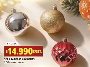BOLAS NAVIDEÑAS