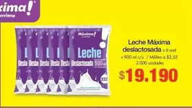 Máxima - Leche Deslactosada