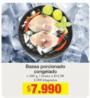 Bassa Porcionado Congelado