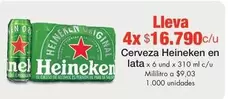 Heineken - Cerveza En Lata