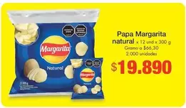 Margarita - Papa Natural