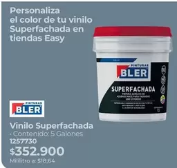 Bler - Vinilo Superfachada