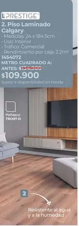 Prestige - Piso Laminado Calgary