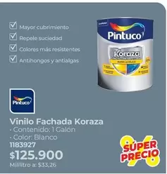 Pintuco - Vinilo Fachada Koraza
