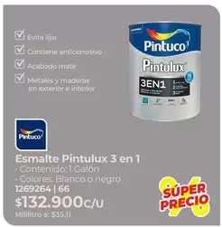 Pintuco - Esmalte Pintulux 3 En 1