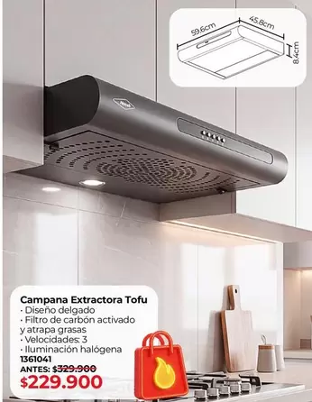 Campana Extractora Tofu 1361041