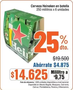 Heineken - Cerveza en botella